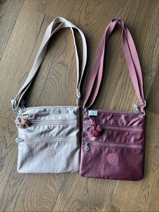 Kipling Handbags - Kipling Keiko Mini Bag Dual Crossbody Pair in Blush and Dusty Rose